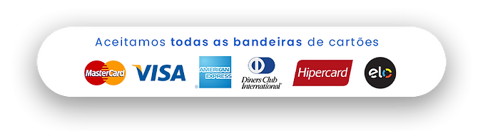 Aceitamos Pix, dinheiro e cartão